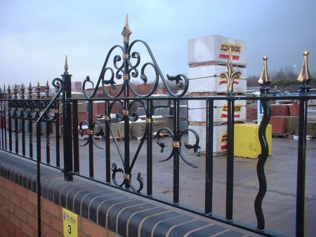 鐵藝護欄(lan)